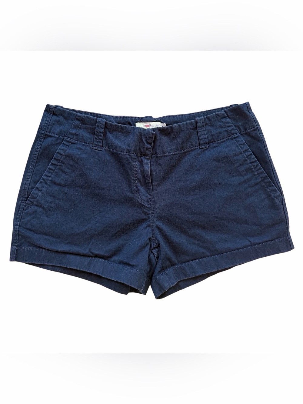 Vineyard Vines Women Chino Shorts Size 4 Navy Blue